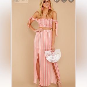 2 piece outfit from Red dress